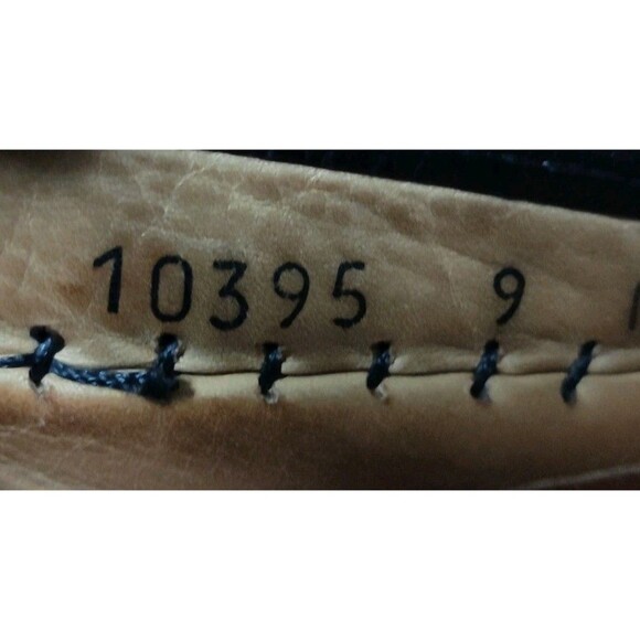 Belvedere Florence Brown Woven Leather Crocodile Toe Vamp Shoes Men's Size 9 M - Picture 8 of 9